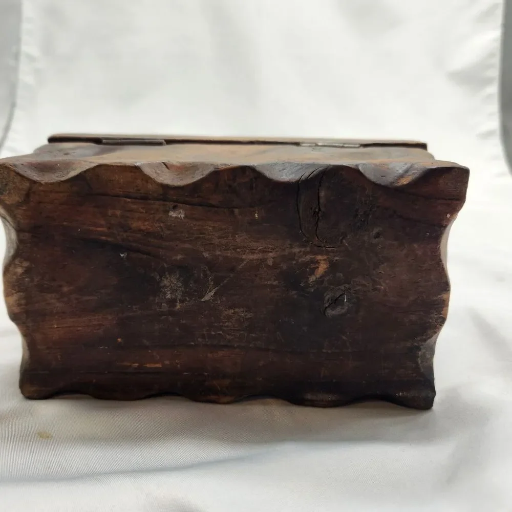 1960s Witco Treasure Chest JEWERY Box Trinket Stash Vintage Mid-Century Tiki Ha.